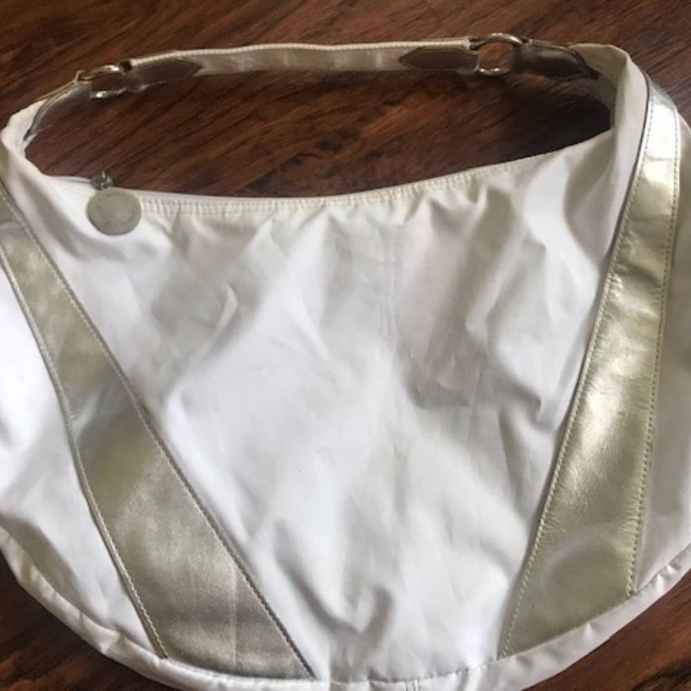 LeSportSac Hobo white and silver bag